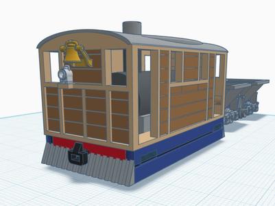 009 tram engine for Kato 11-109 chassis