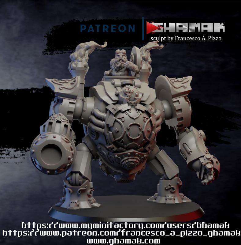 Dwarf Iron Golem Support ready