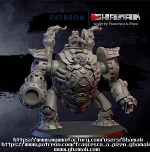 Dwarf Iron Golem Support ready