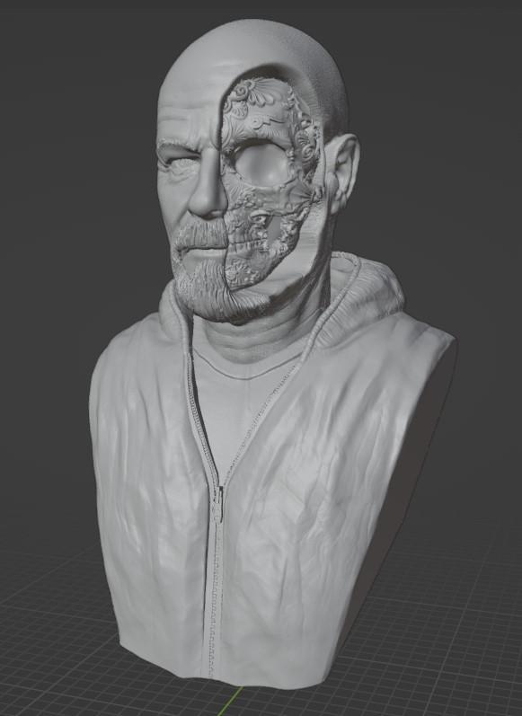 AFTER_Walter White Ornament Bust