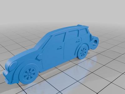 Mini Countryman Cooper F60 keyring