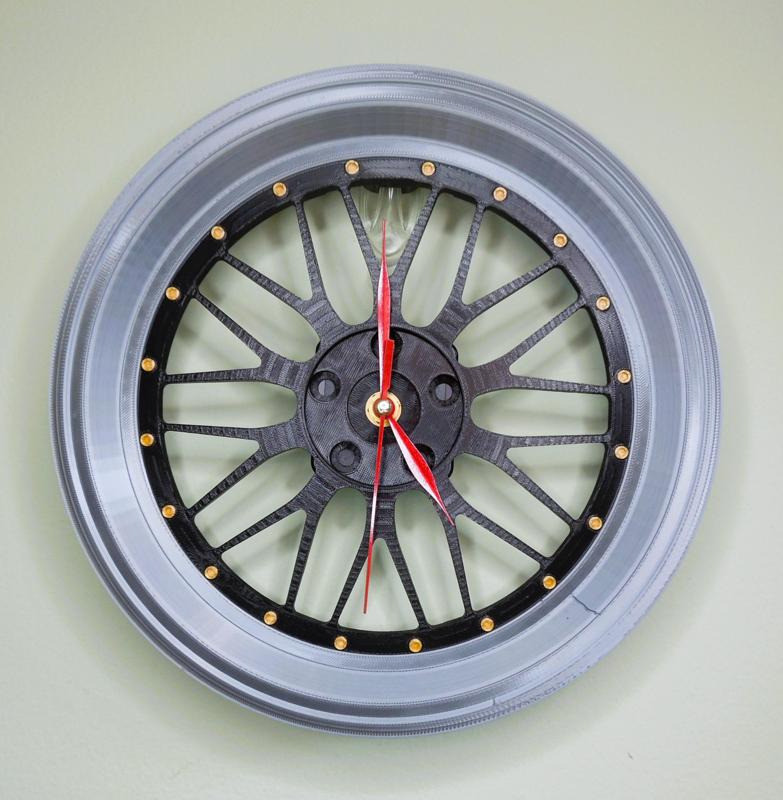 CCS Wheel Clock
