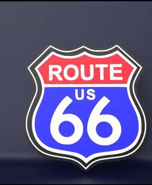 Route 66 - LED strip compatible