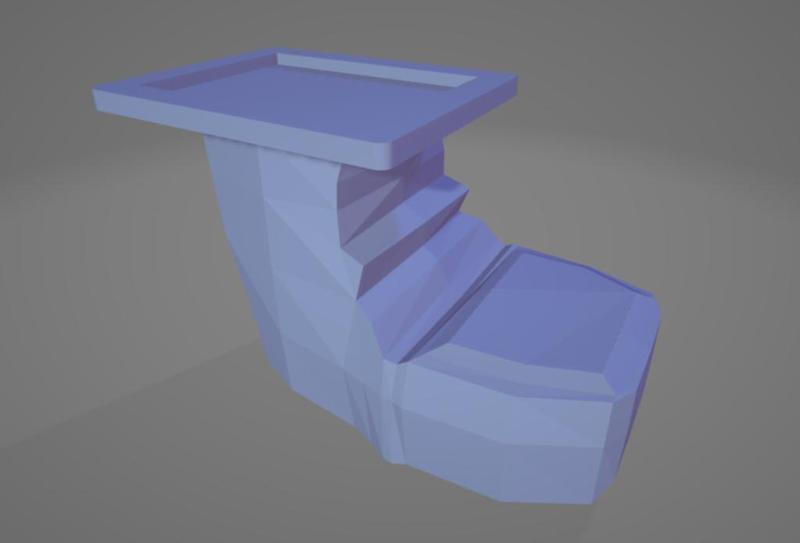 Big Thumb (low poly) - Light Base CustomFeetContest