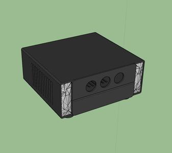 Amplifier case (Marantz-style) for the ZK 502T