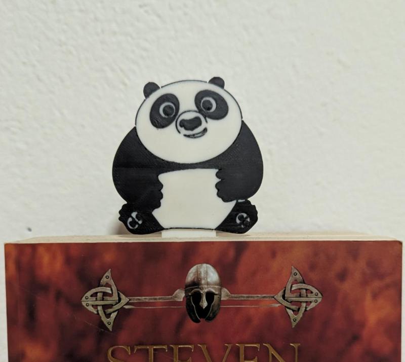 Baby Panda Bookmark