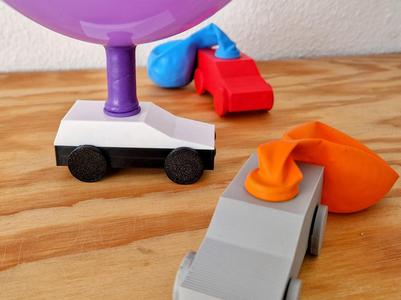 Balloon Car - Air Powered Toy