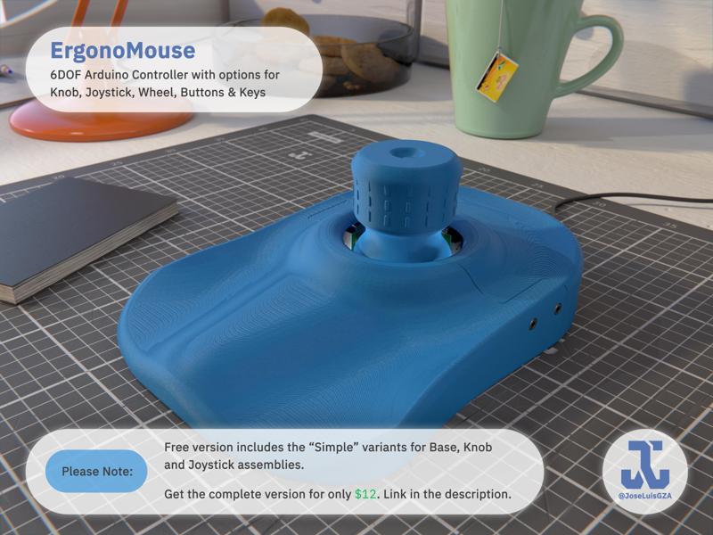 ErgonoMouse [Free version] - 6DOF Controller