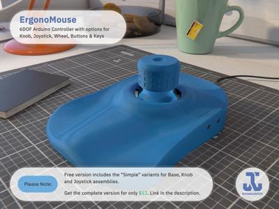 ErgonoMouse [Free version] - 6DOF Controller
