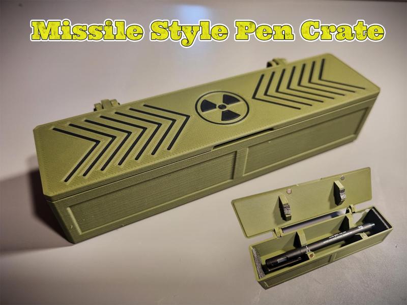 Missile Style Pen Crate