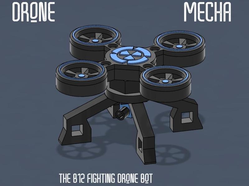 Drone Mecha B25