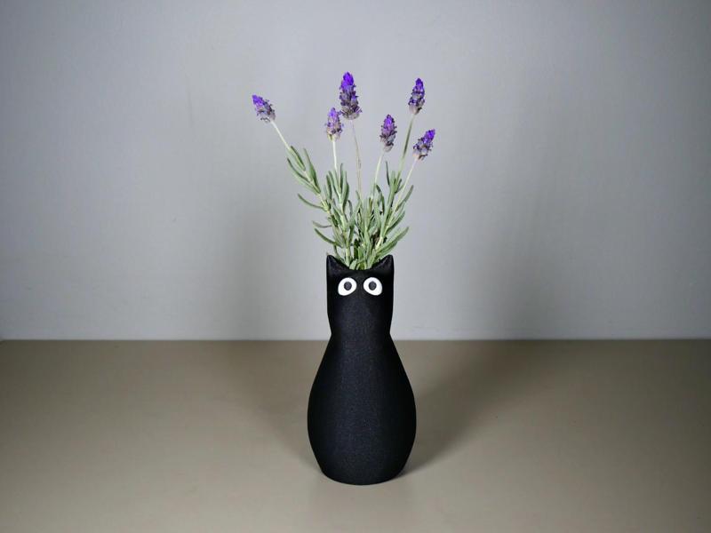 Cat Vase