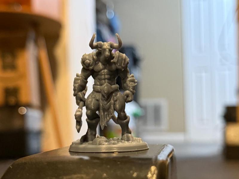 DnD Miniature Minotaur
