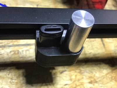 Longer Ray5 Height calibration cylinder and SC card adapter holder