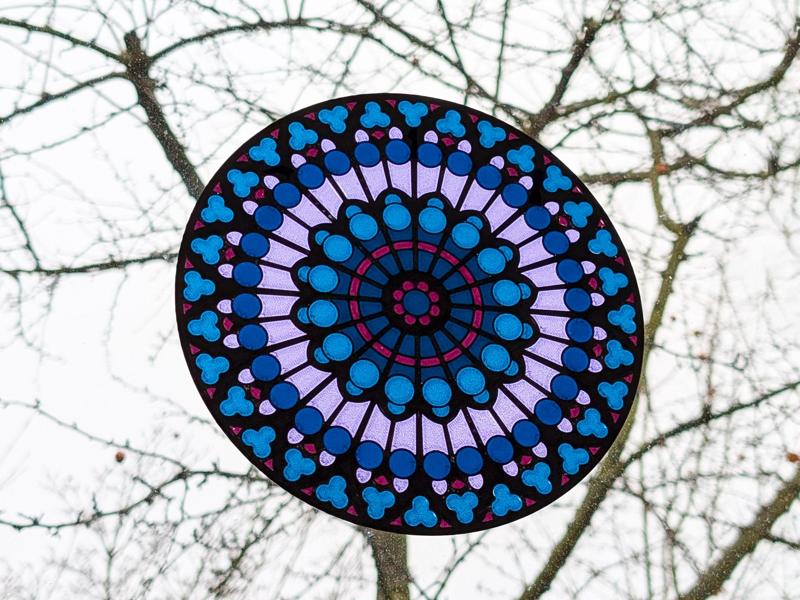 Notre Dame Stained Glass