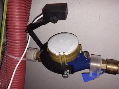 Camera mount for water meter AI-on-the-edge-device