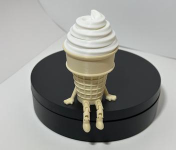 Ice Cream Cone Buddy (Flexi Legs)