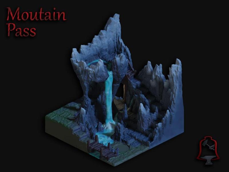 Mountain Pass - Massive Support Free Print!!!