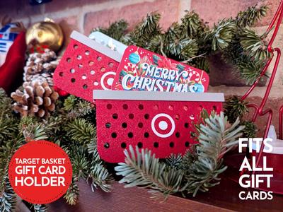 Target Basket Gift Card Holder 