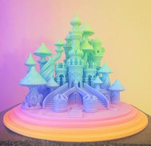 Fantasy Mushroom Castle