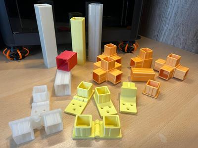 Square tube frame system