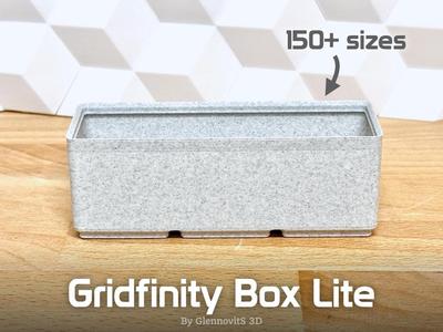 Gridfinity Box Lite - Filament friendly bins