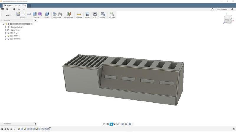 SD/MicroSD/USB Holder