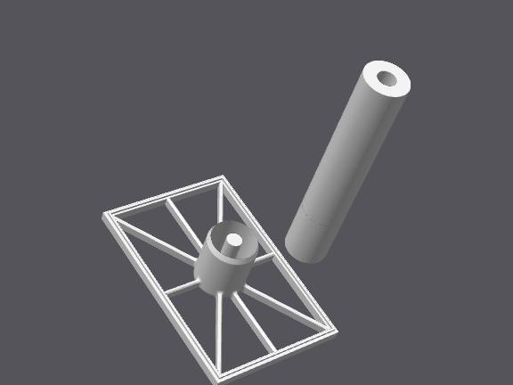 Stand keychain