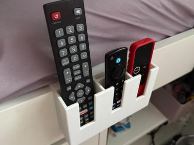Bedside Hanging Hook Over Remote Control Holder