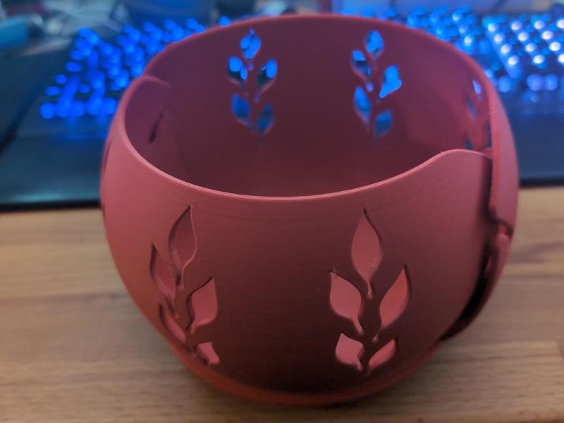 Yarn Bowl for Knitters and Crocheters