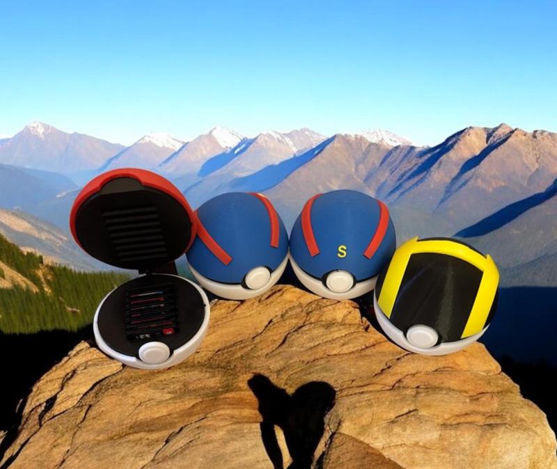 Pokemon Switch Game Cart Pokeball