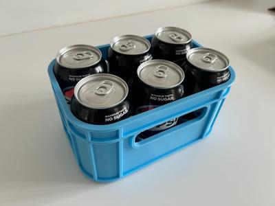 Beer can crate