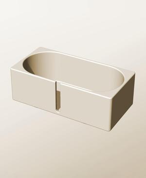 CX96-70-SB Slotted container modular stackable module bin box