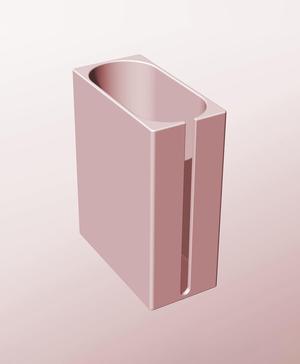 CX68-190-SS Stacking slotted component box bin for makers