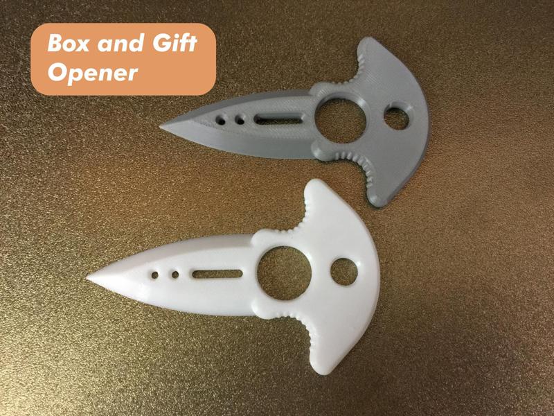 Box & Gift Opener - Dagger shape