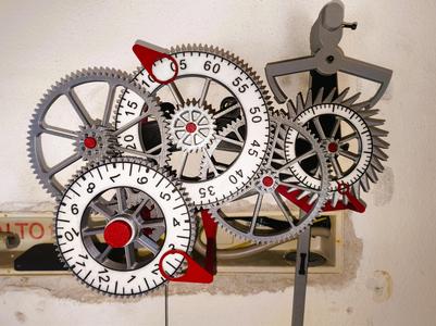 fully functional mechanical clock!