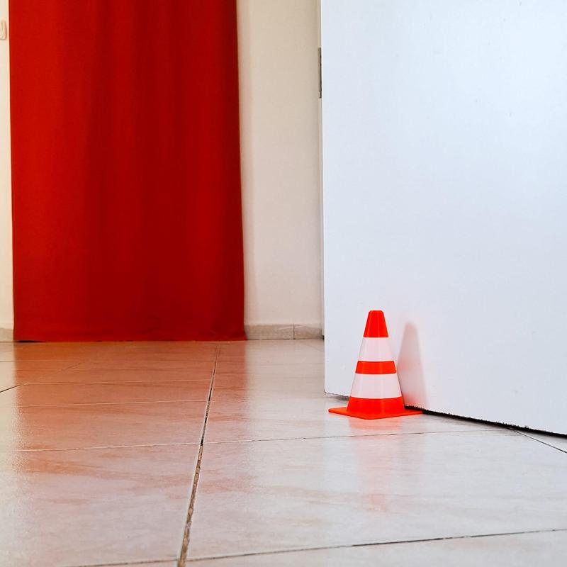 Traffic Cone Door Stopper