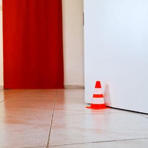 Traffic Cone Door Stopper