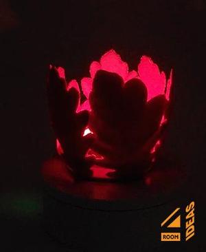 Oak Leaf Candle Holder