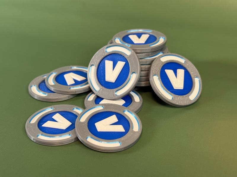 Fortnite V-Bucks - Double Sided Multi Color