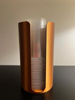 plastic cup holder