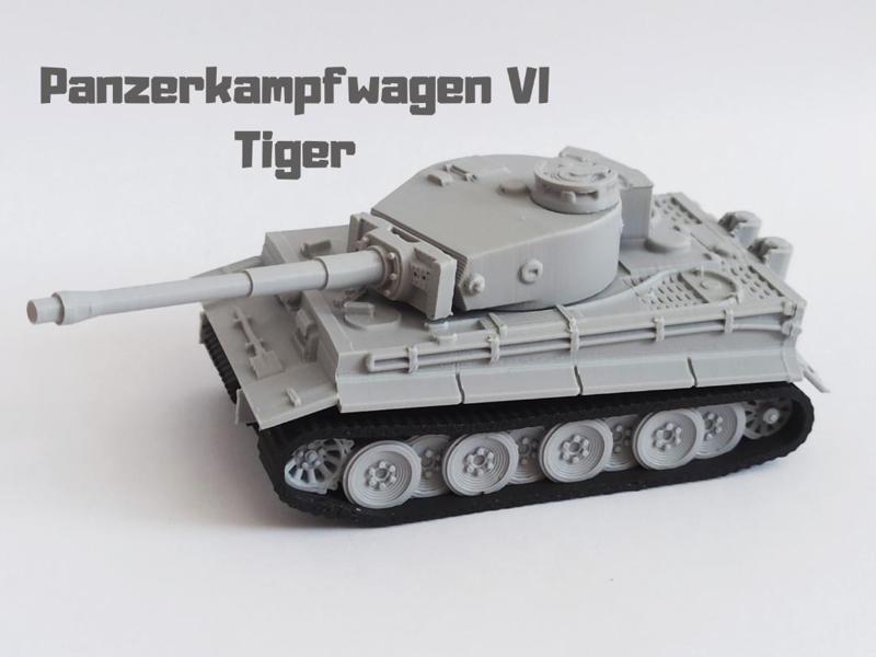 Panzerkampfwagen VI Tiger Tank 1/72