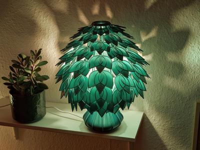 OrbiFlora—A Fully 3D-Printable Lamp