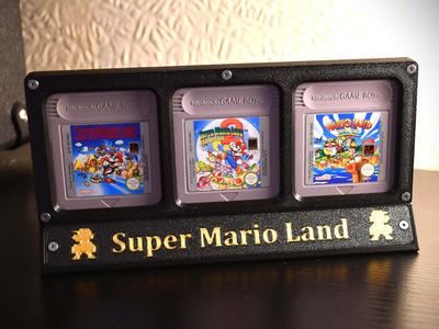 Gameboy Cartridge Display Stands