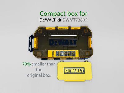 Compact box for DeWALT kit DWMT73805