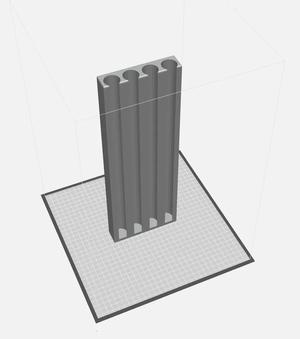 Really Tall Quarter Holder   