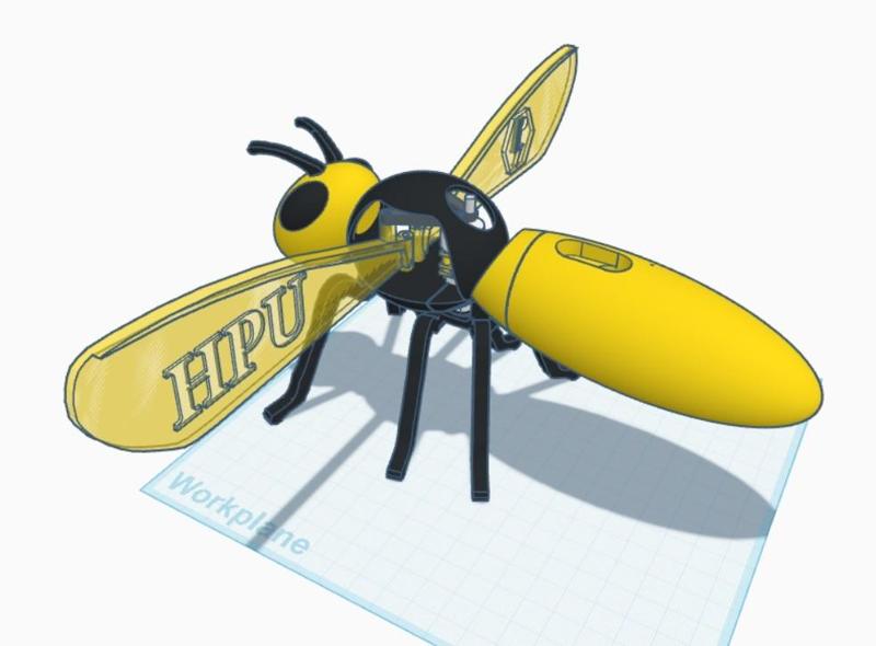 Motorized Articulating Yellow Jacket - Howard Payne University - Layton Pratt