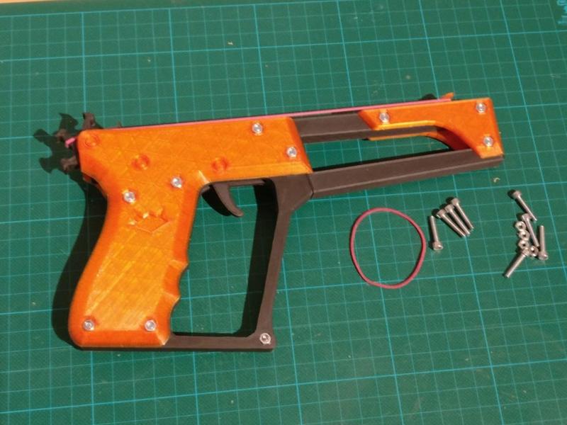 Stinger - Modular Semi Automatic rubber band gun