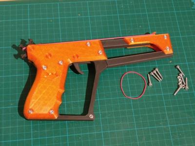 Stinger - Modular Semi Automatic rubber band gun