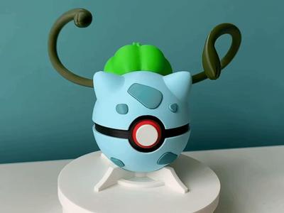 Bulbasaur Ball - Pokemon - Pokeball Functional